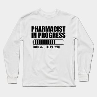 Pharmacist in progress loading Long Sleeve T-Shirt